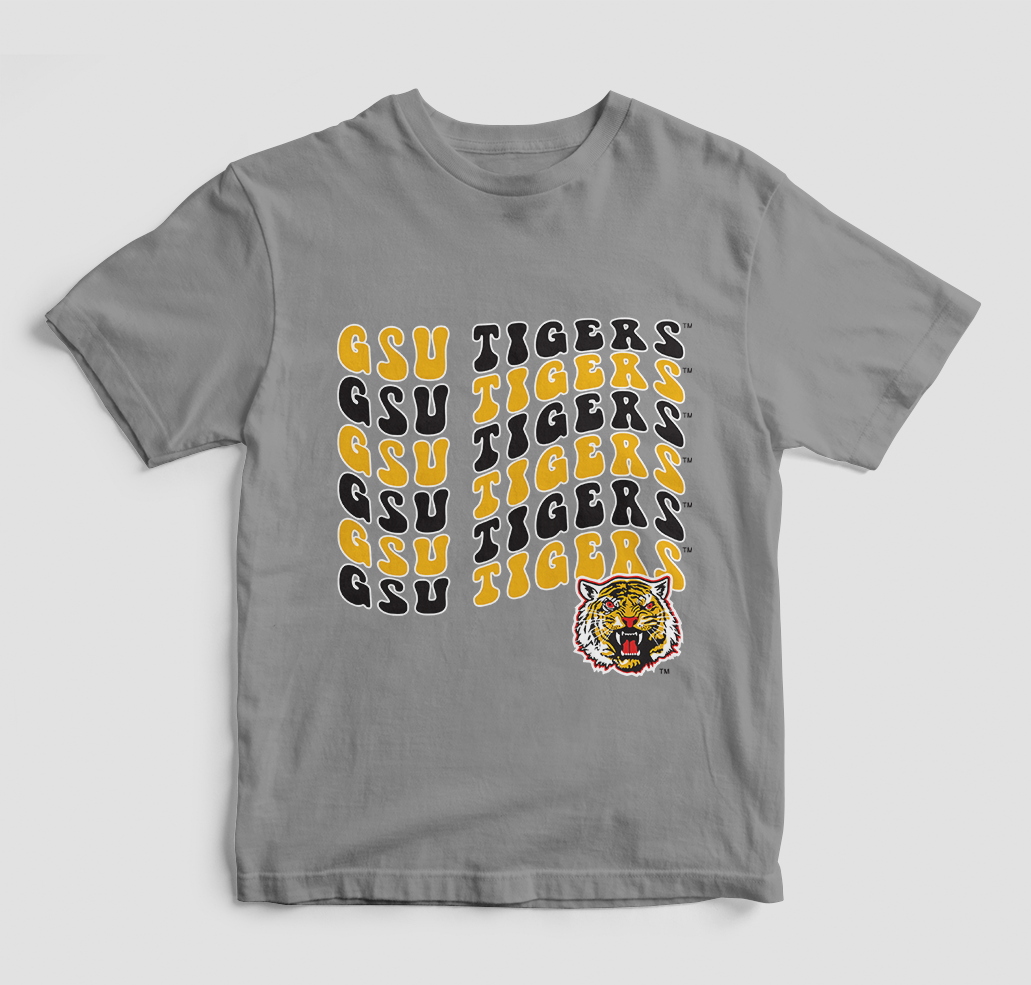 Groovy Grambling Tigers T-Shirt (Various Colors)