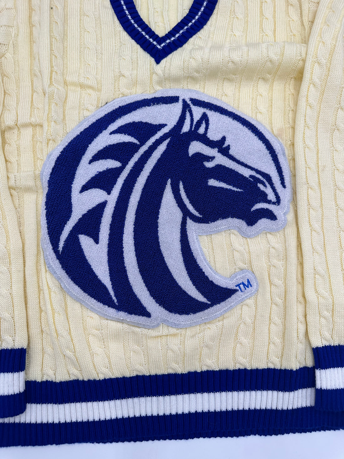 Fayetteville State University Cableknit Sweater