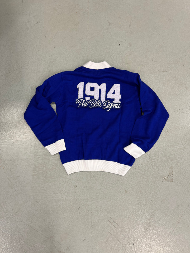 Vintage Phi Beta Sigma Lux Cardigan