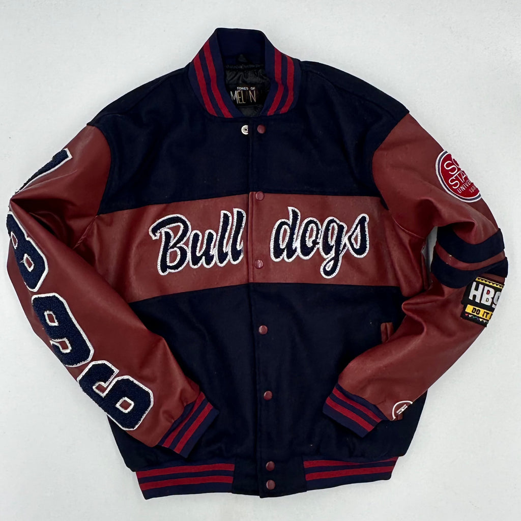 Mississippi state letterman jacket hot sale
