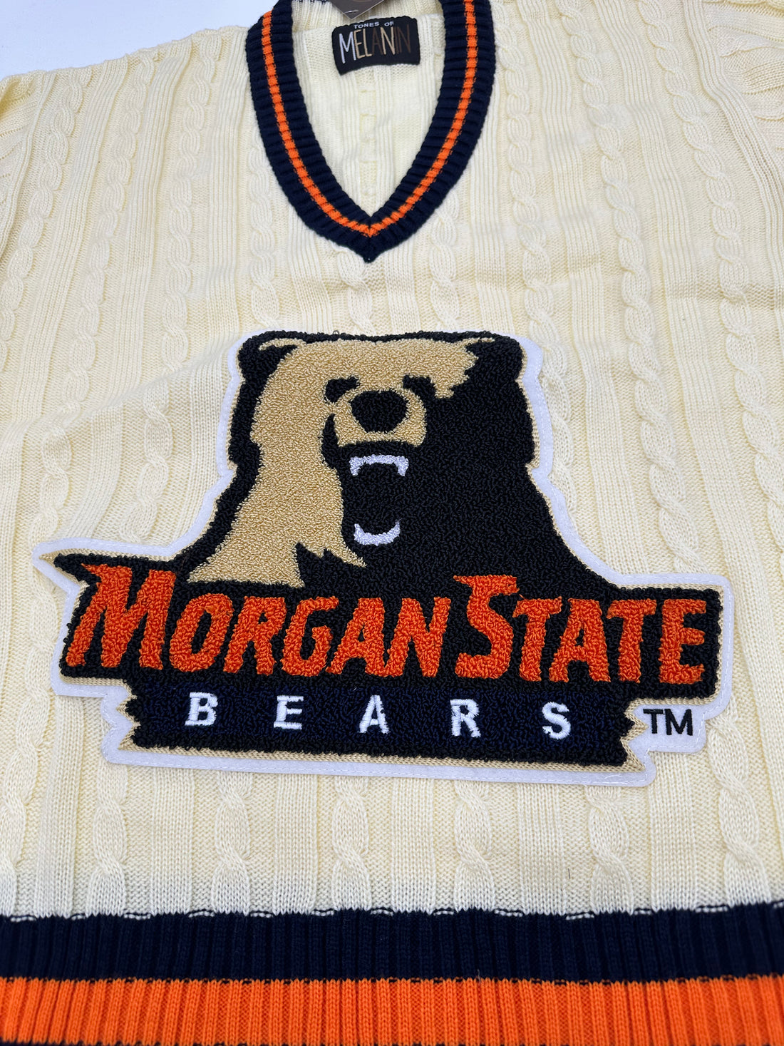 Morgan State University Cableknit Sweater