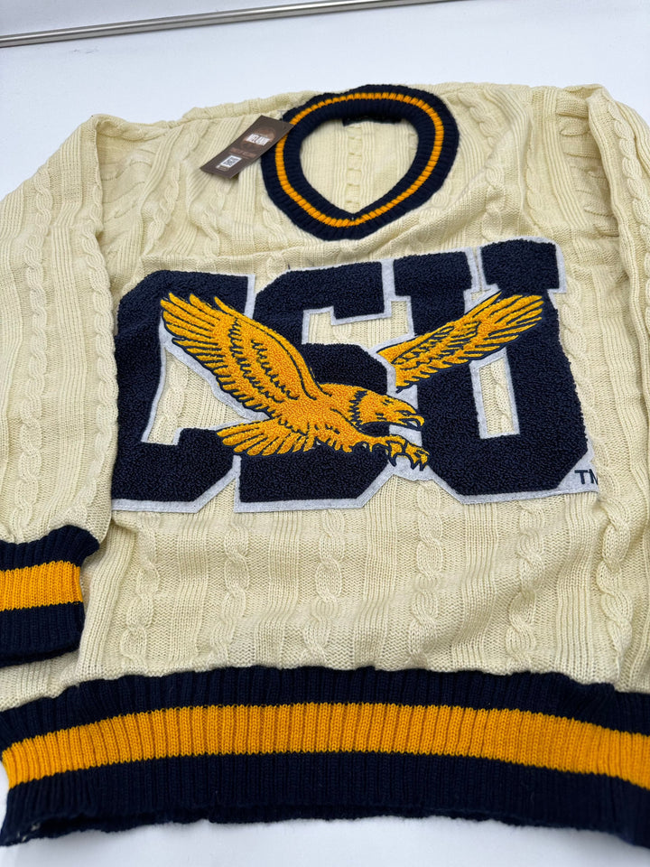 Coppin State University Cableknit Sweater