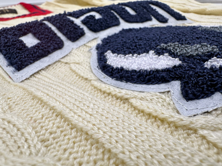 Howard University Cableknit Sweater