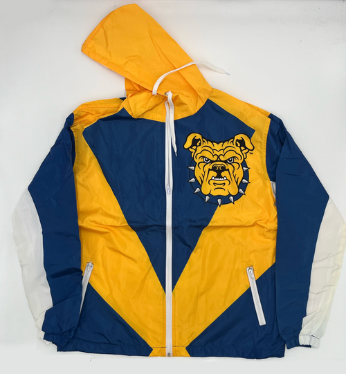 NC A&T Crop Letterman Jacket - Cameron's Gear