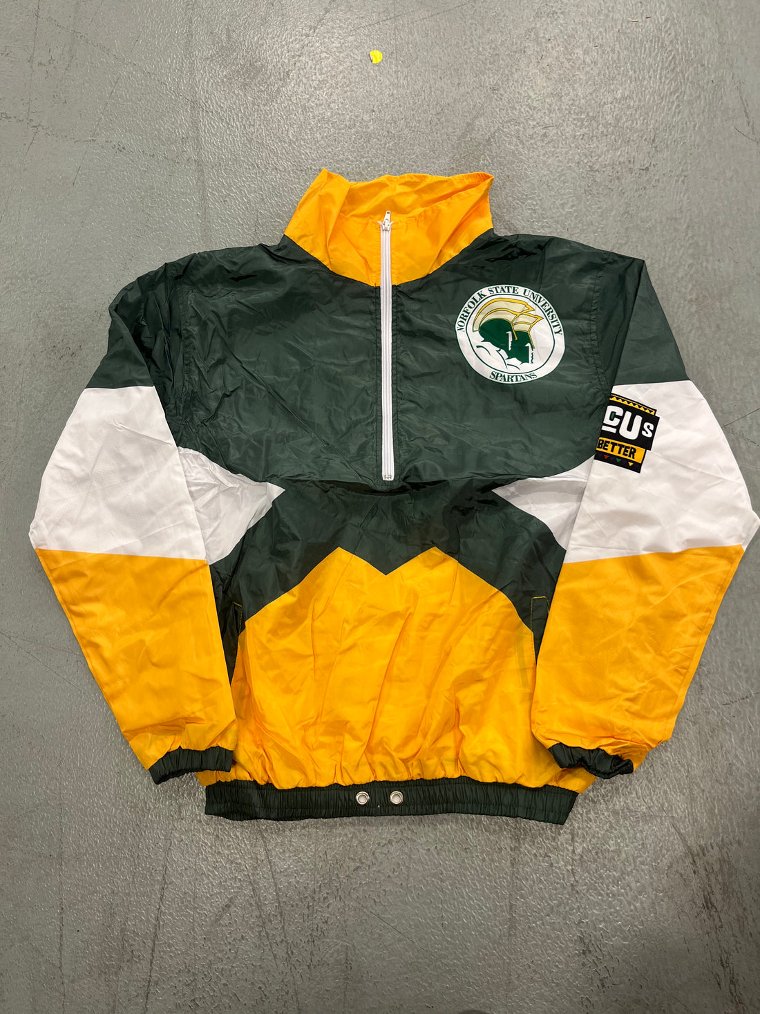 Norfolk State Jones Hall Pullover Windbreaker