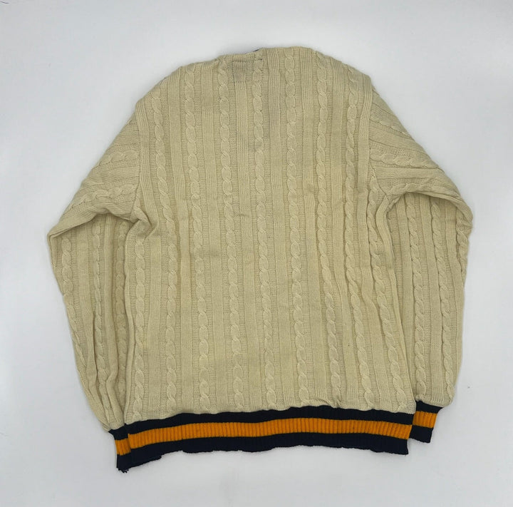 Johnson C. Smith Cableknit Sweater  FINAL SALE NO RETURNS