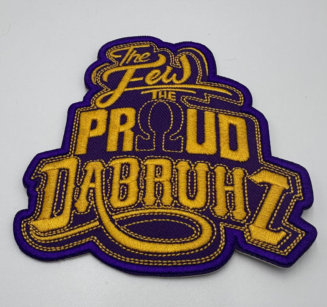 The Few The Proud Iron On Patch