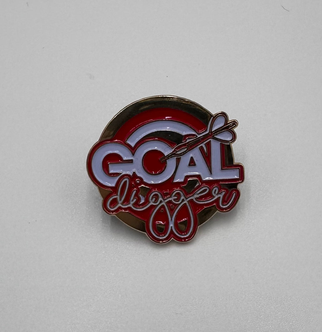 GOAL DIGGER LAPEL PIN