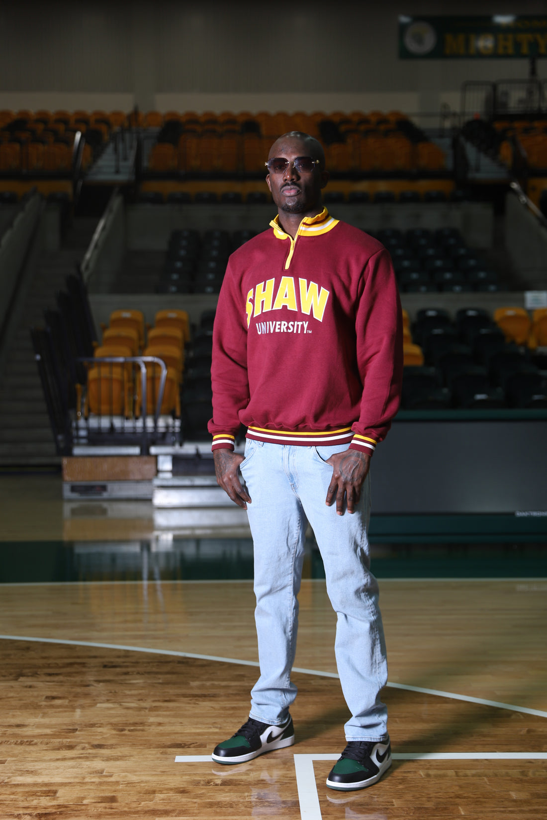 SHAW UNIVERSITY QUARTER ZIP [LIMITED EDITION]