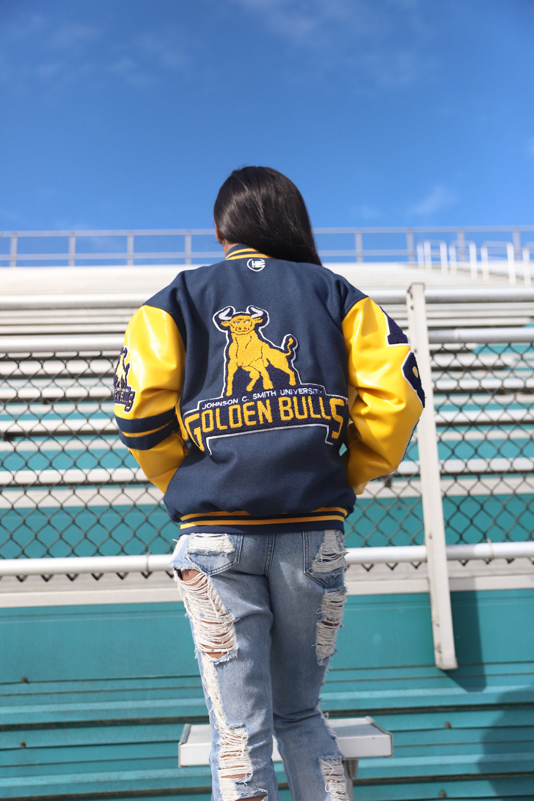 Johnson C. Smith OLE SKOOL Letterman [LIMITED EDITION]