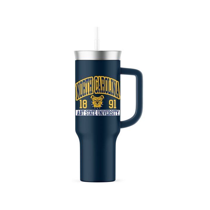 NC A&T Phys Ed 40 oz Tumbler Cup