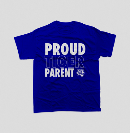 Proud Tiger Parent (Blue)