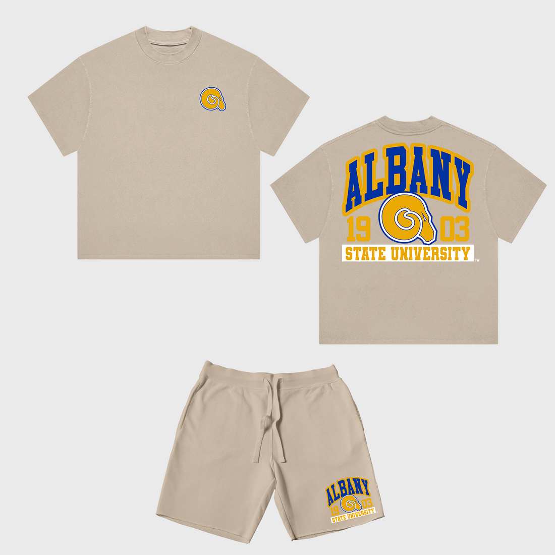 Phys Ed - Albany State Short Set (Various Colors)
