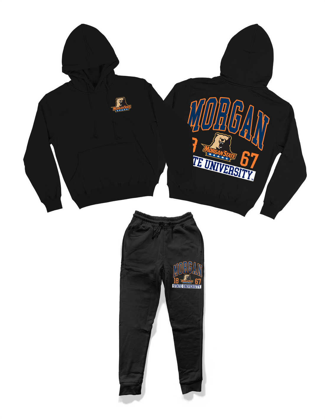 Phys Ed - Morgan State Sweatsuit (Various Colors)