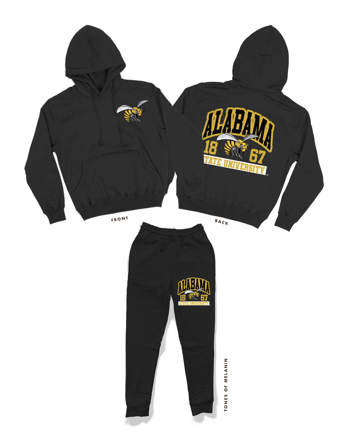 Phys Ed - Alabama State Sweatsuit (Various Colors)