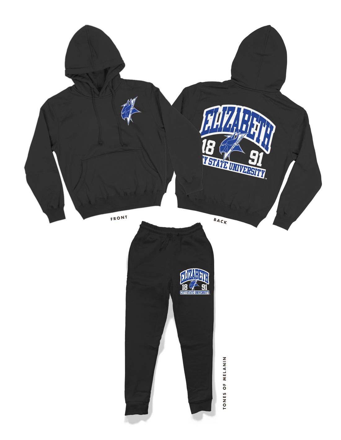 Phys Ed - ECSU Sweatsuit (Various Colors)