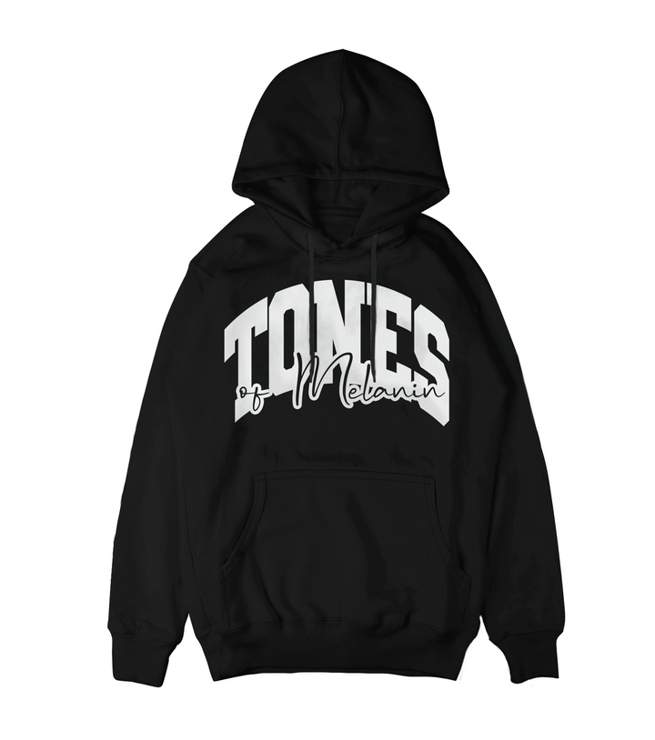 Black Tones of Melanin Puff Hoodie