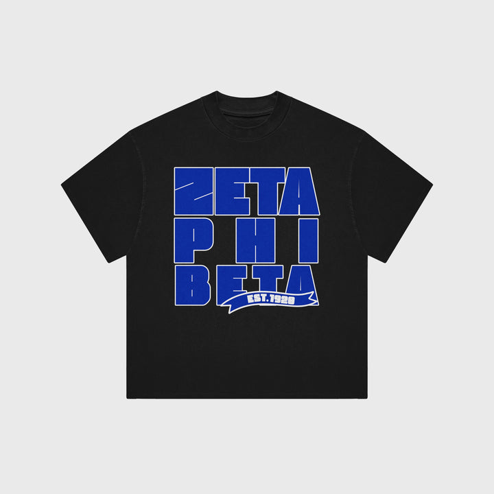 Zeta Phi Beta Block Shirt