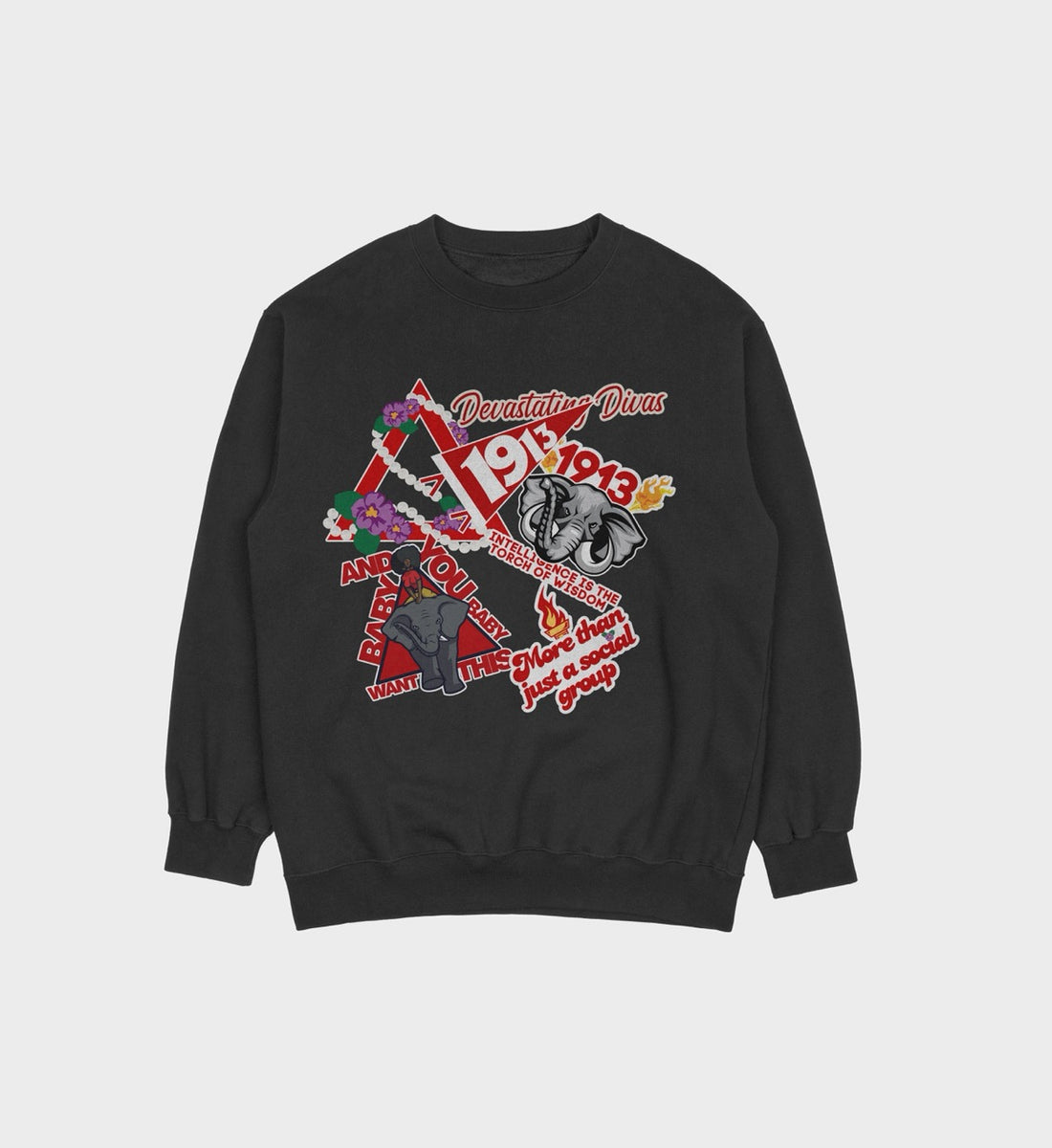 Patched Up DST Sweatshirt (Various Colors)