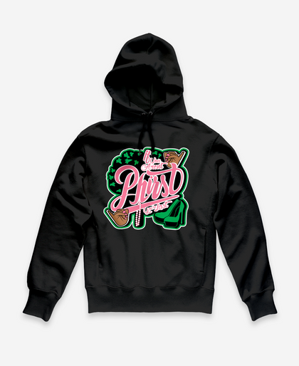 Black If You Aren't Phirst You're Last Hoodie