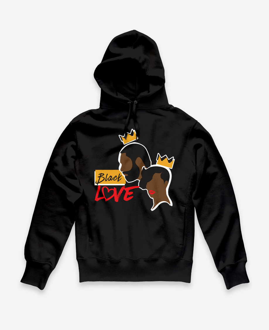 Black Black Love Hoodie