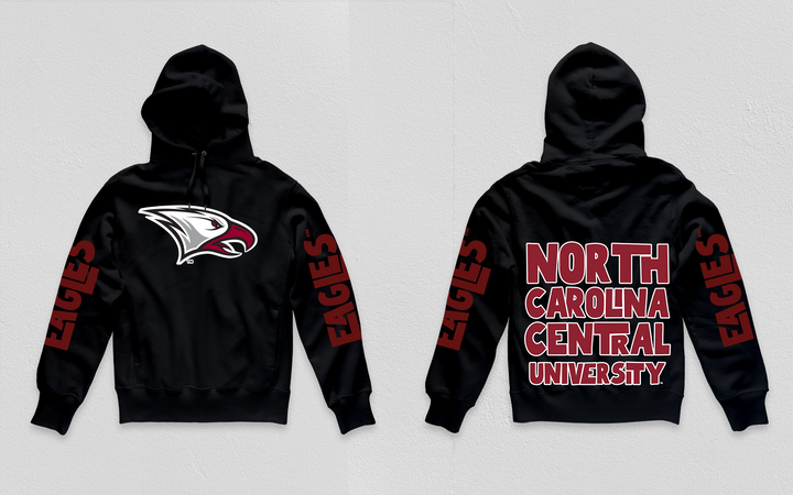 Black NCCU Concert Hoodie