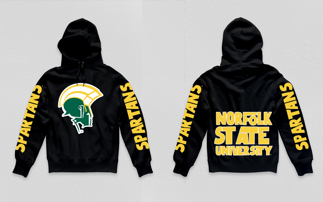 Black Norfolk State Concert Hoodie