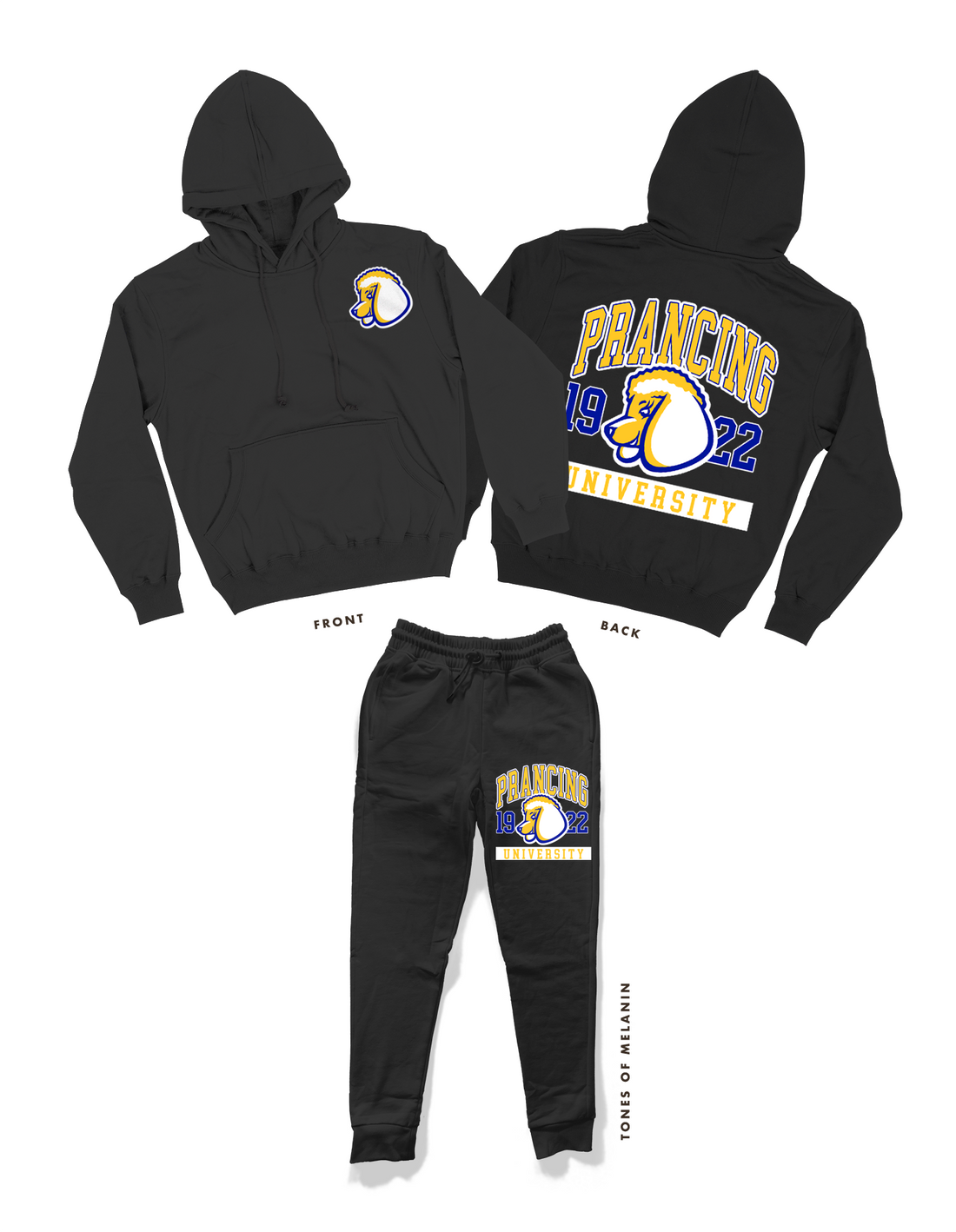 Phys Ed - Prancing Poodles University Sweatsuit (Various Colors)