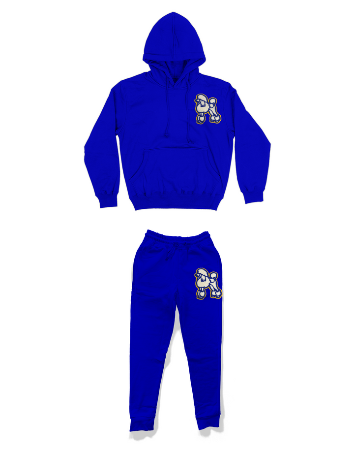 Poodle Sweatsuit Blue(UNISEX SIZED)