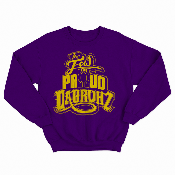 Purple Few Bruhz Crewneck