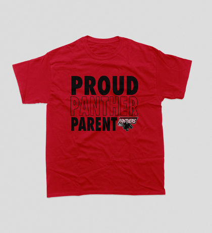 Proud Panther Parent (Red)