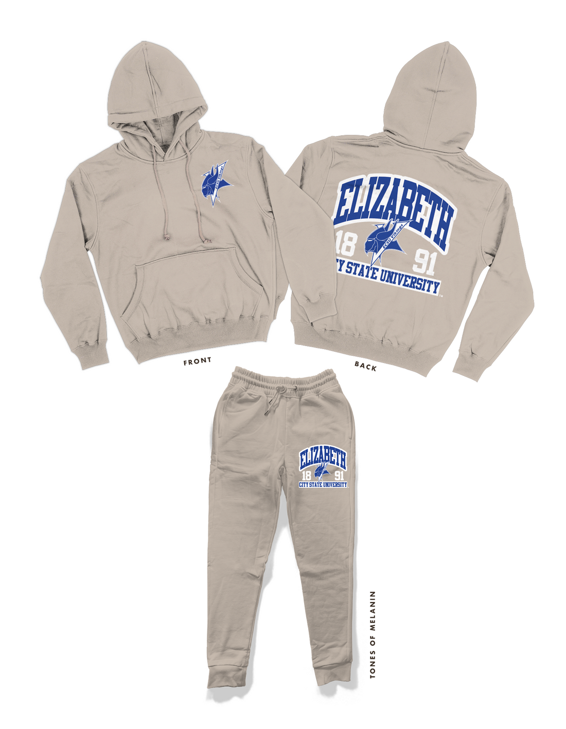 Phys Ed - ECSU Sweatsuit (Various Colors)