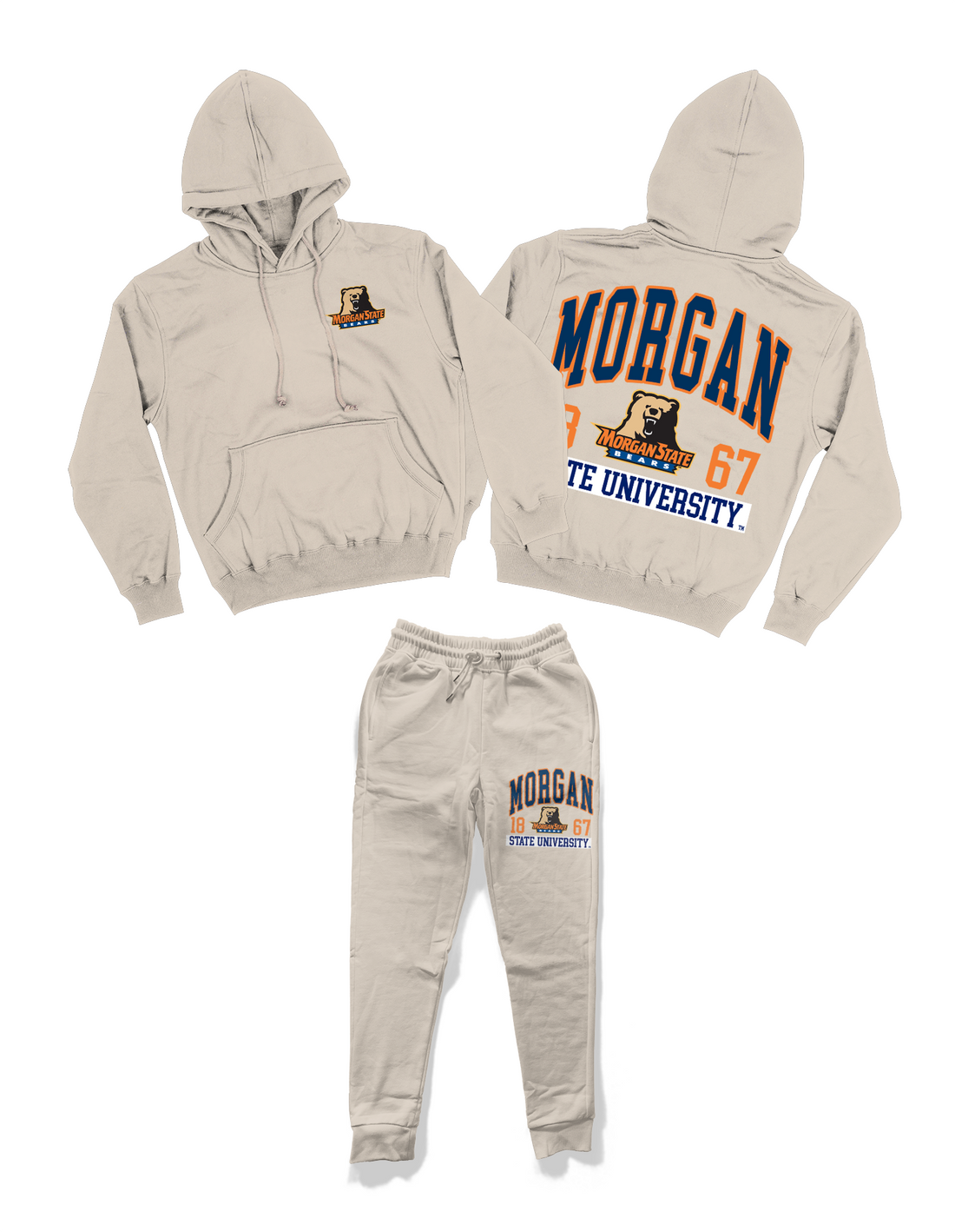 Phys Ed - Morgan State Sweatsuit (Various Colors)