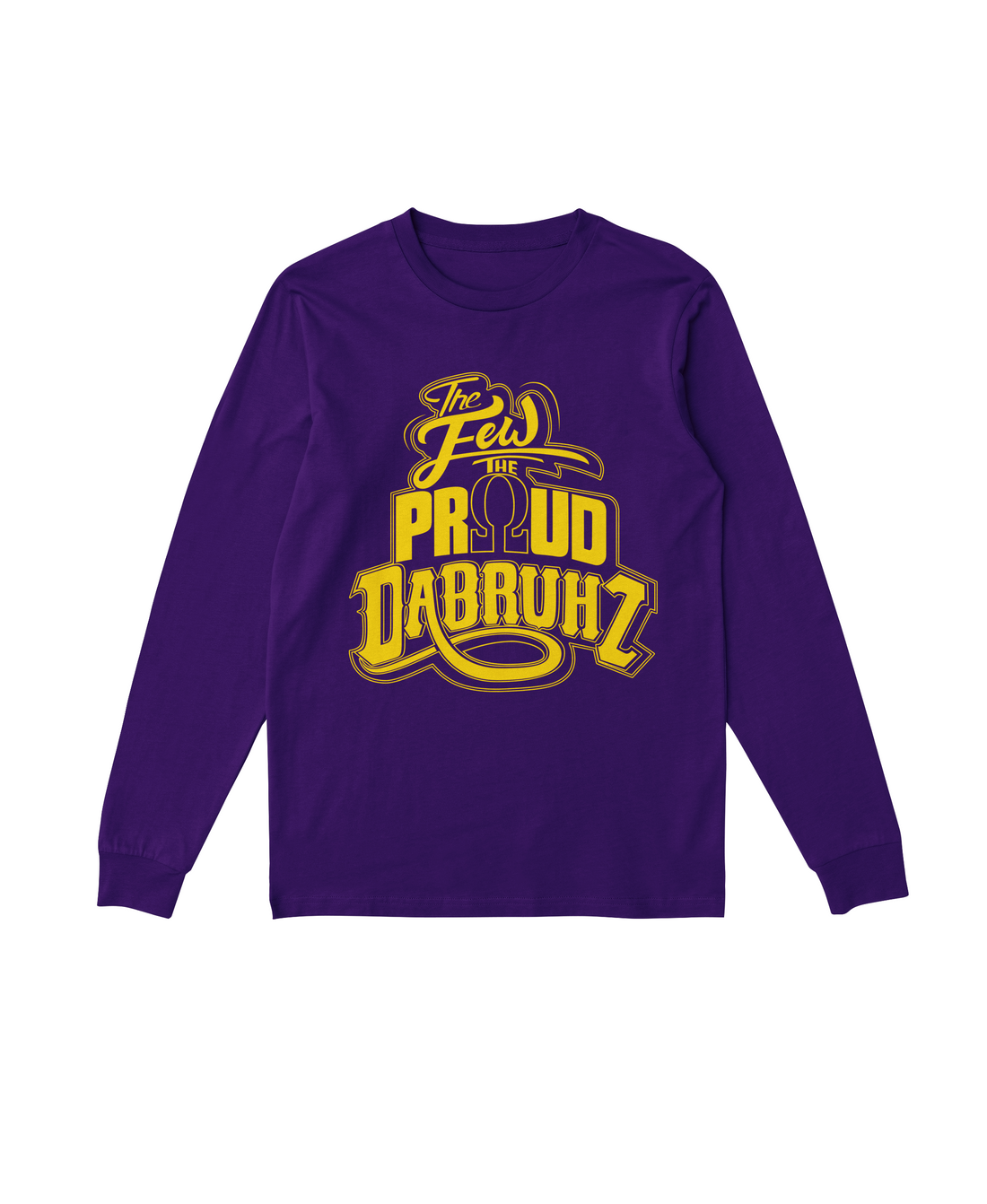 Purple Few Bruhz Long Sleeve T-Shirt