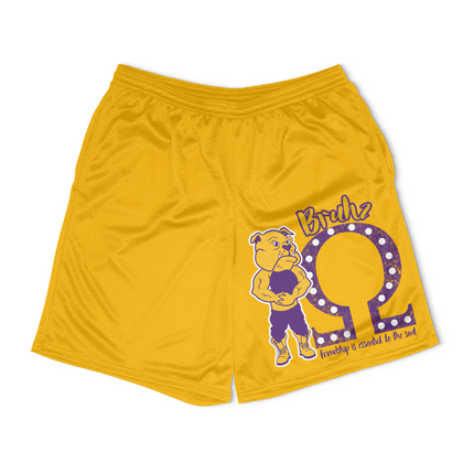 Yellow Bruhz Shorts