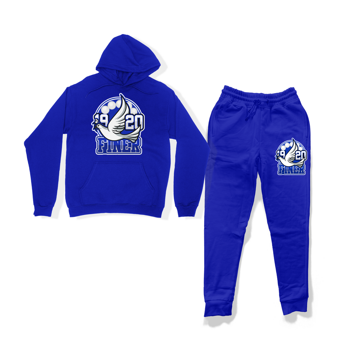 Blue Finer Sweatsuit