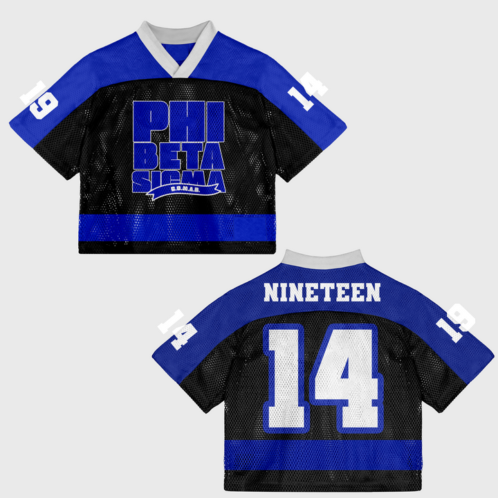 Phi Beta Sigma Football Jersey MADE TO ORDER
