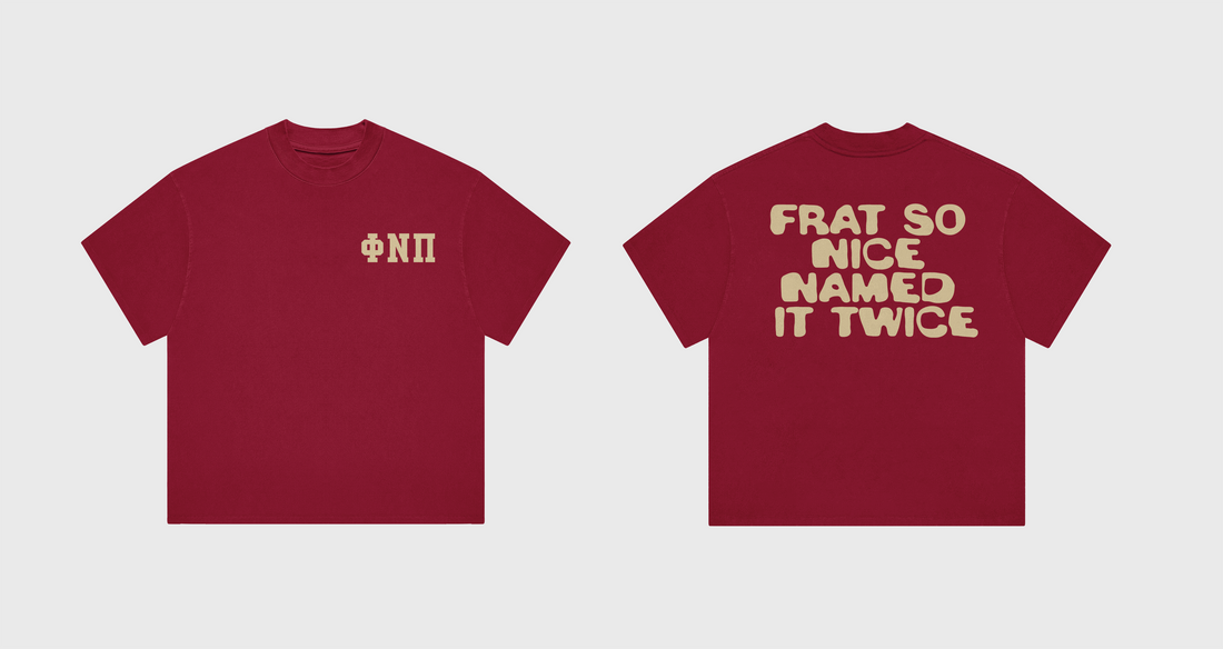 Frat So Nice Boxy T-Shirt (Various Colors)