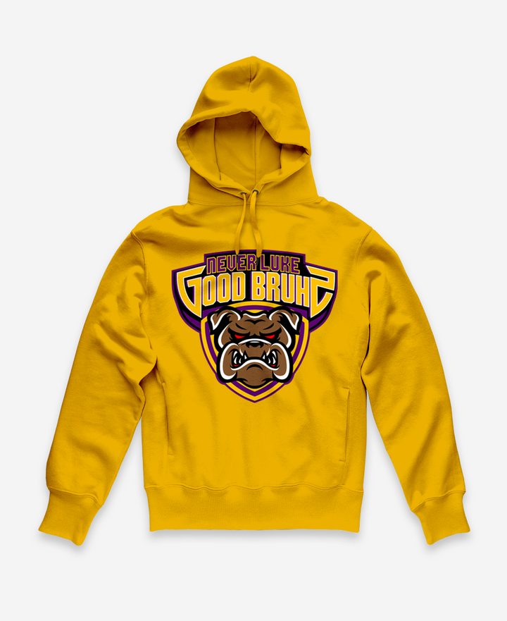 Gold Never Luke Hoodie