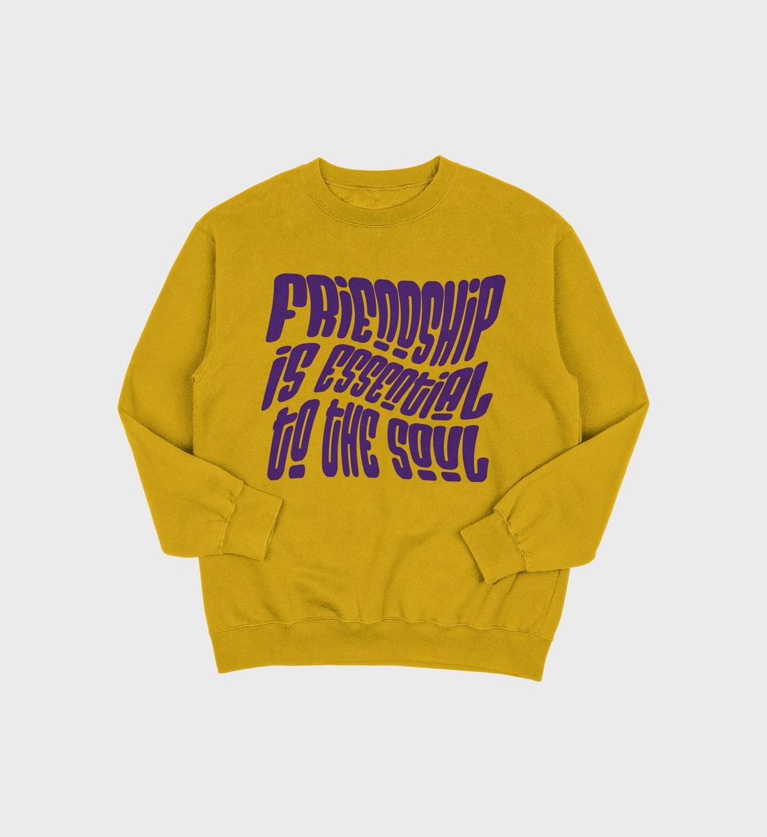 Friendship Is Essential To The Soul Sweatshirt (Various Colors)