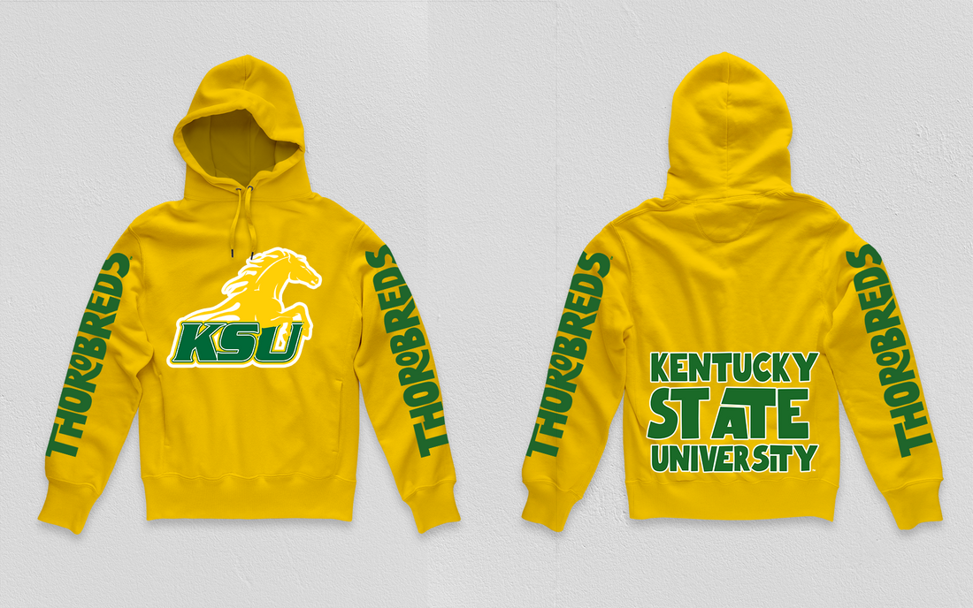 Gold Kentucky State Concert Hoodie