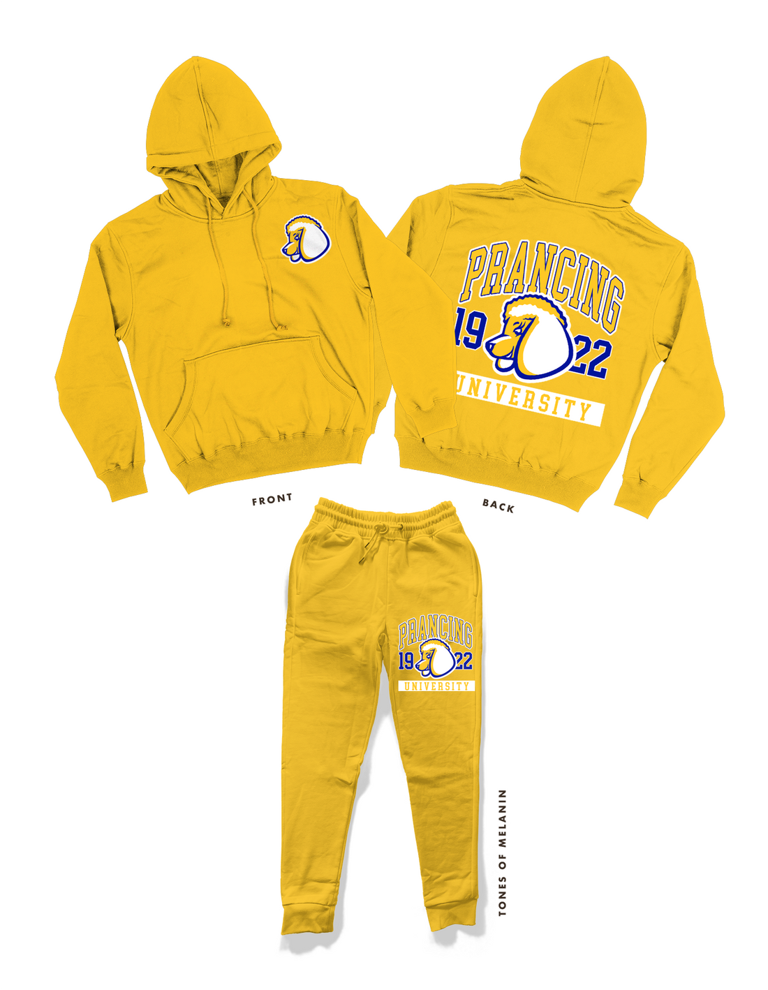 Phys Ed - Prancing Poodles University Sweatsuit (Various Colors)