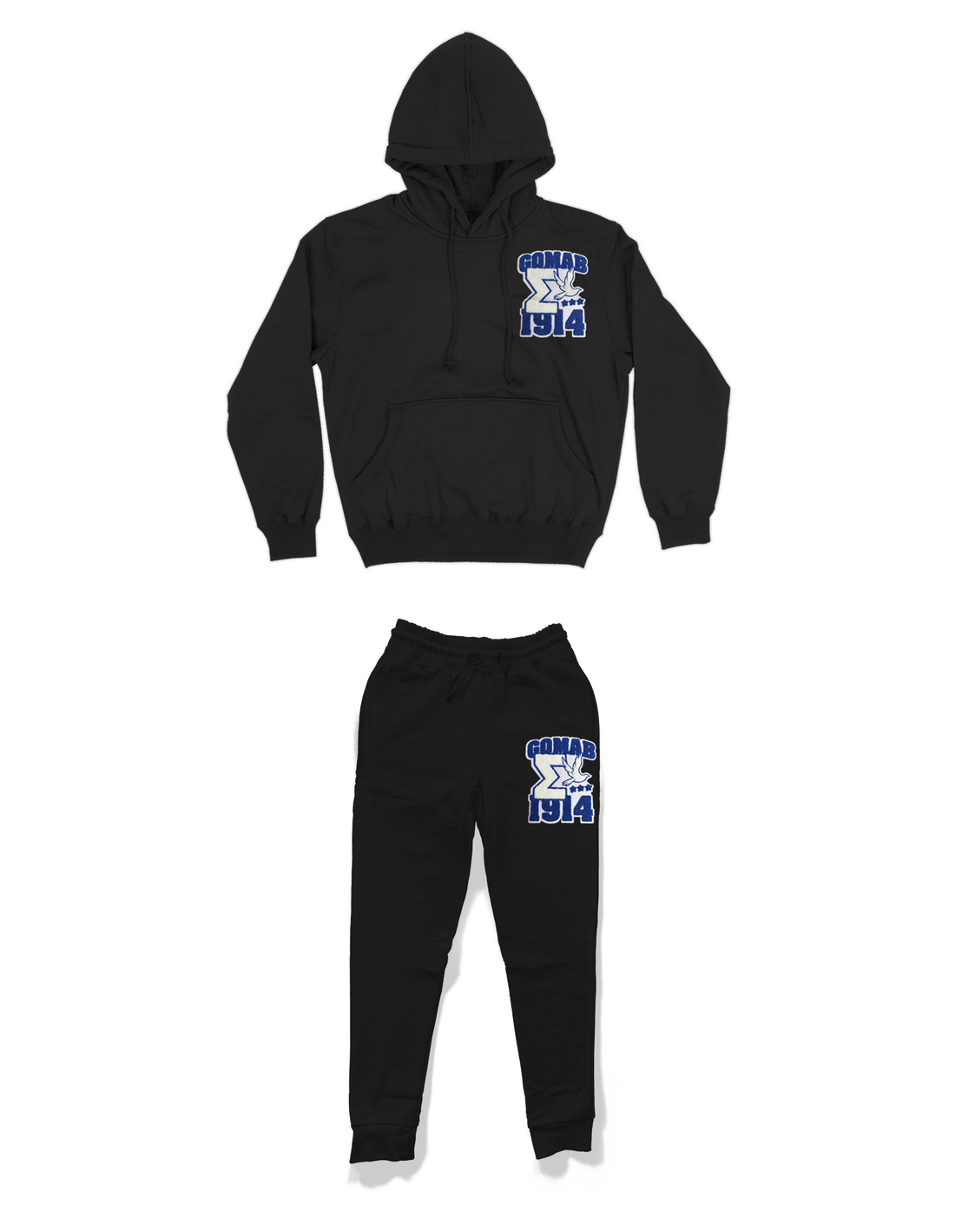 GOMAB Sweatsuit Black (UNISEX SIZED)