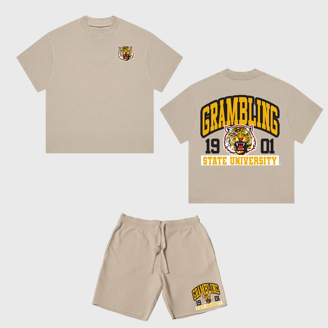 Phys Ed - Grambling Short Set (Various Colors)