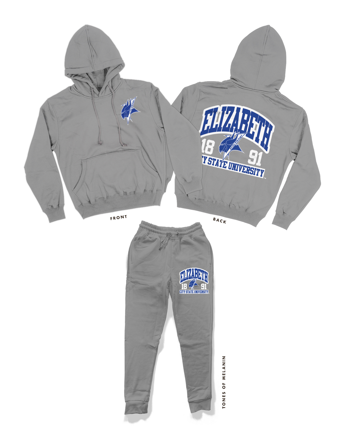 Phys Ed - ECSU Sweatsuit (Various Colors)