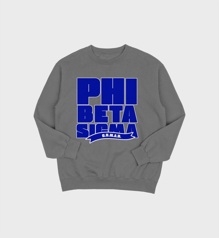 PHI BETA SIGMA Sweatshirt (VARIOUS COLORS)