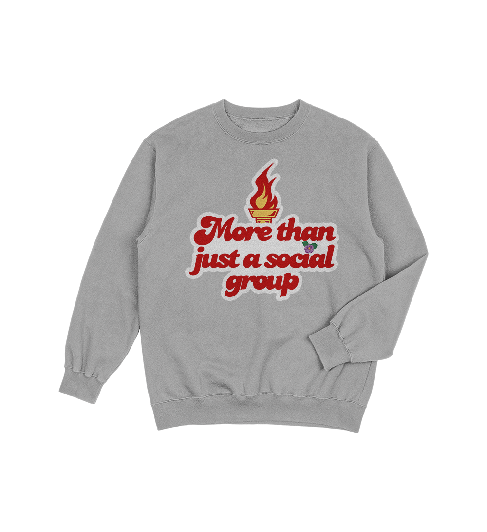 More Than A Social Group (Various Colors) Crewneck