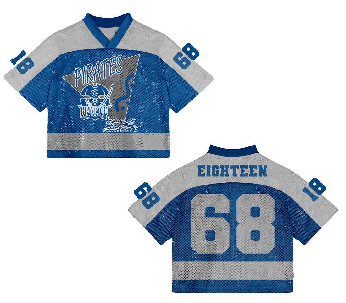 Hampton University Beeper Football Jersey MADE TO ORDER