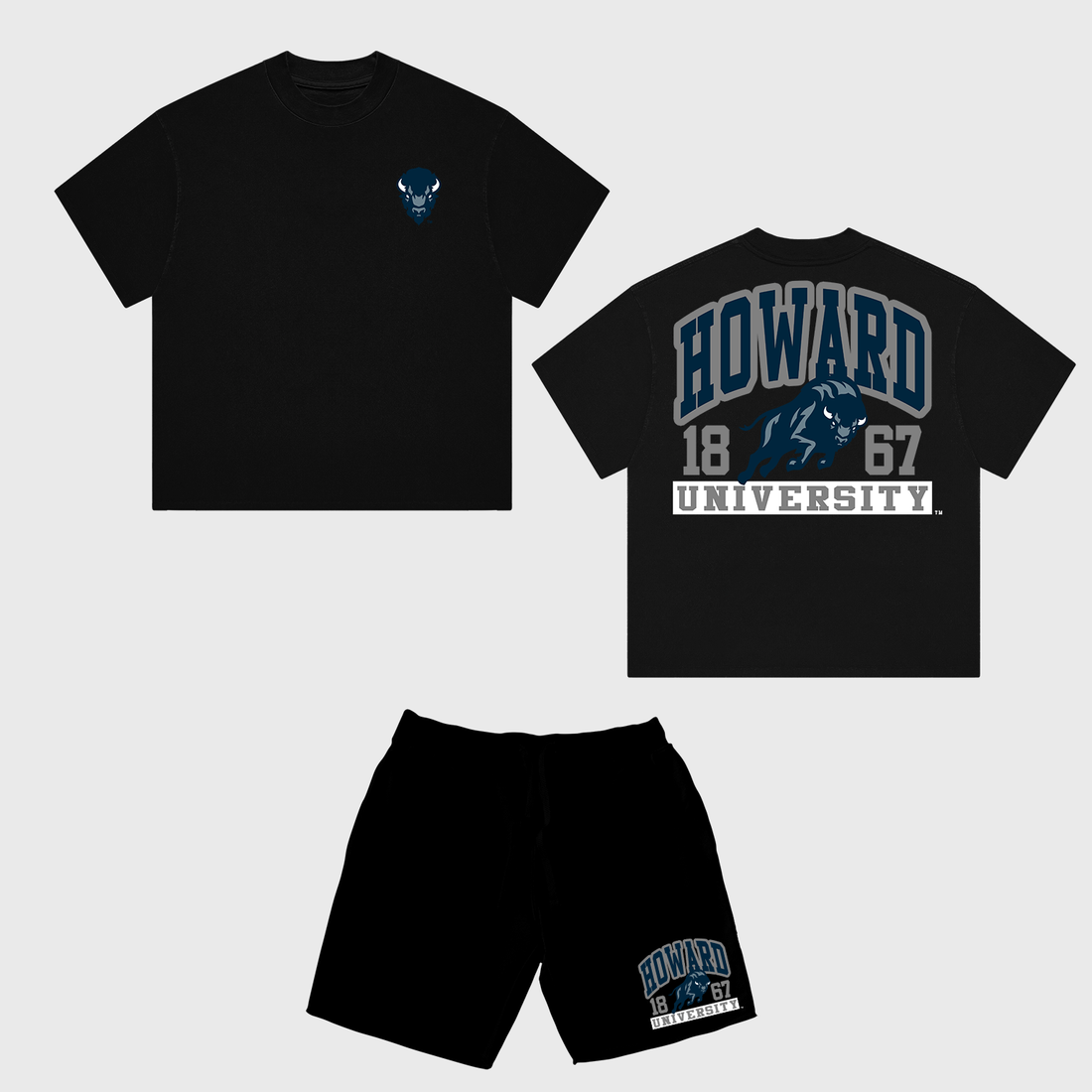 Phys Ed -  Howard University Short Set (2 Colors)