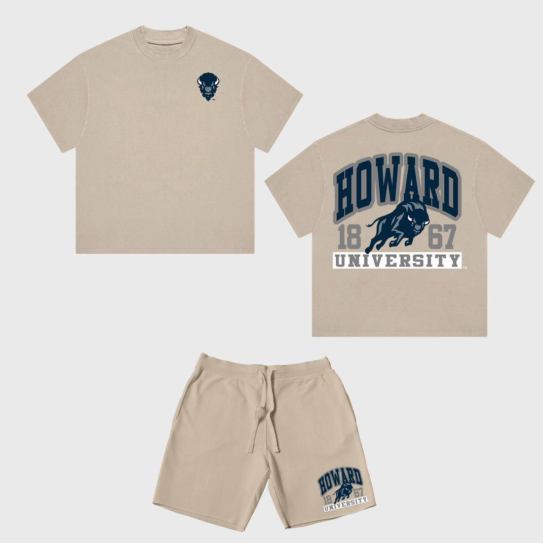 Phys Ed -  Howard University Short Set (2 Colors)